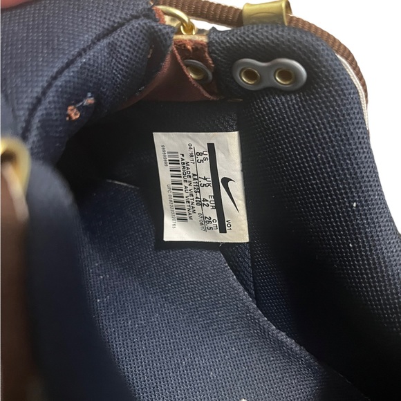 Nike LF1 Lunar Force Men's 9 Duckboot Low Obsidian Navy Blue Brown - Picture 11 of 11